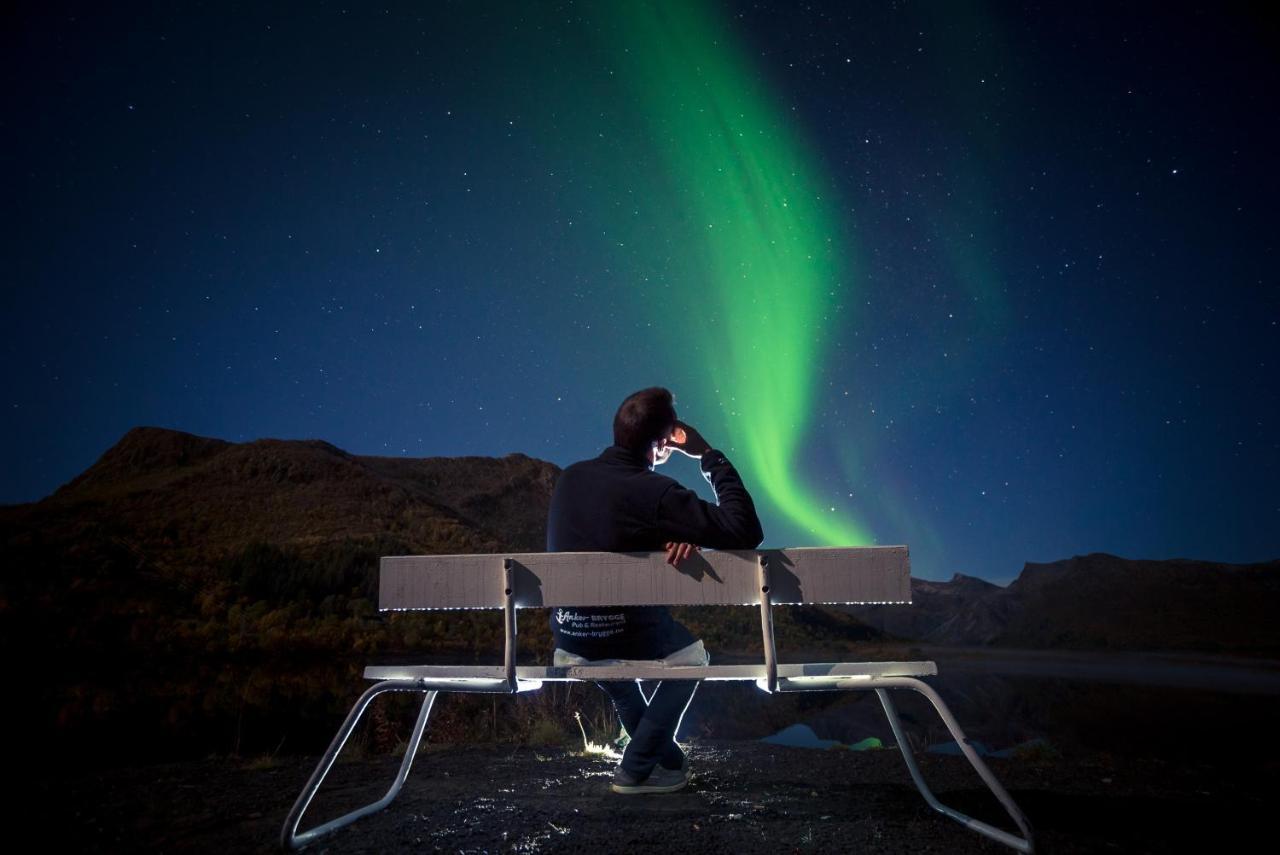Anker Brygge Hotel Svolvær Exterior foto Aurora Borealis in Iceland