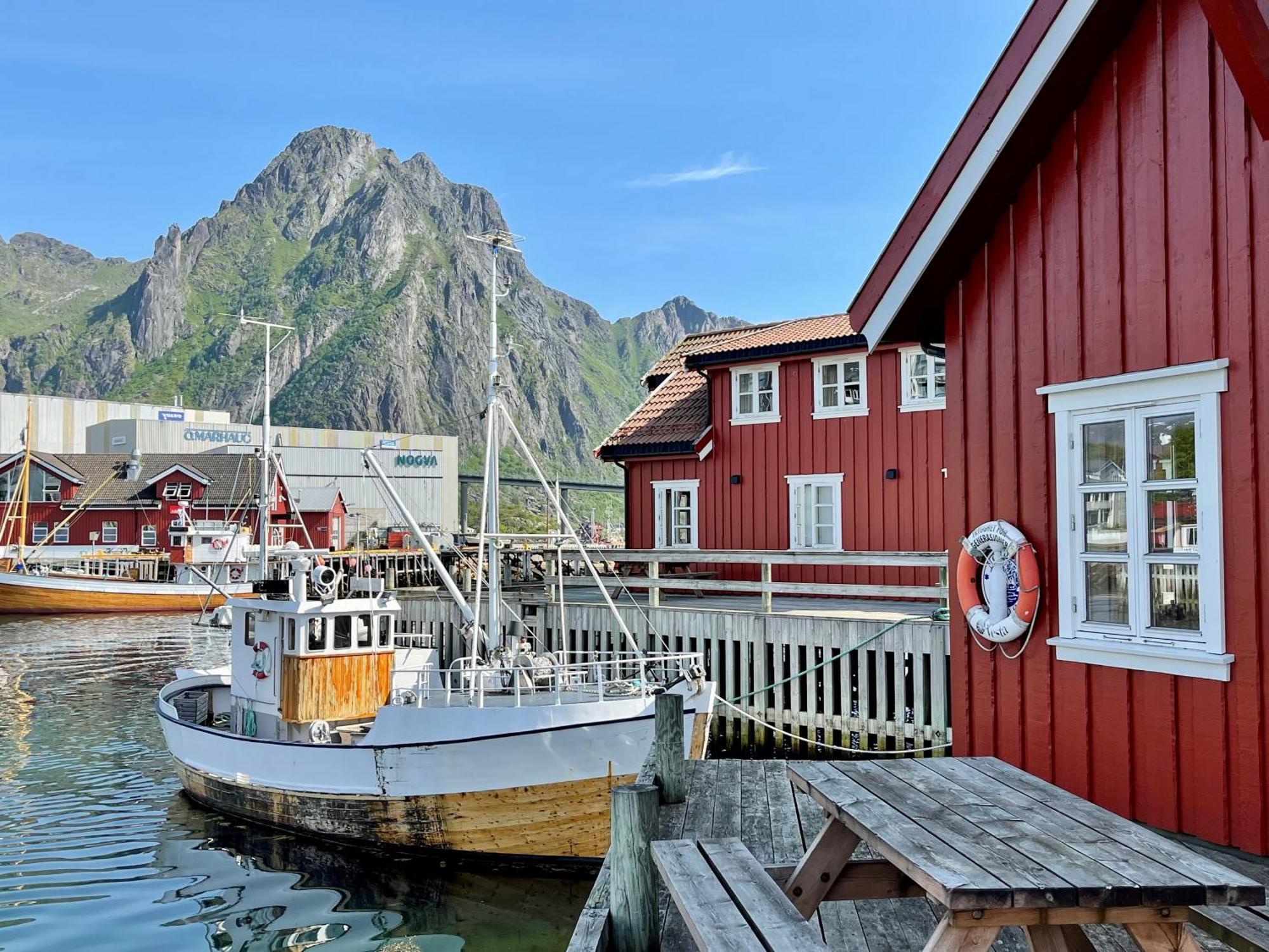 Anker Brygge Hotel Svolvær Exterior foto The port of Skagen